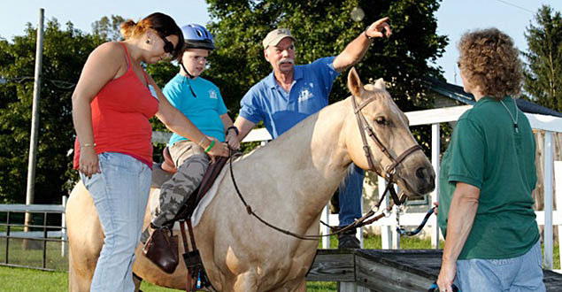 horse therapy photo