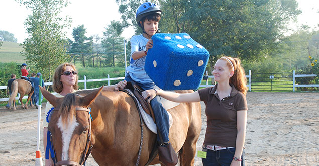 horse therapy photo