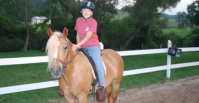 horse therapy photo