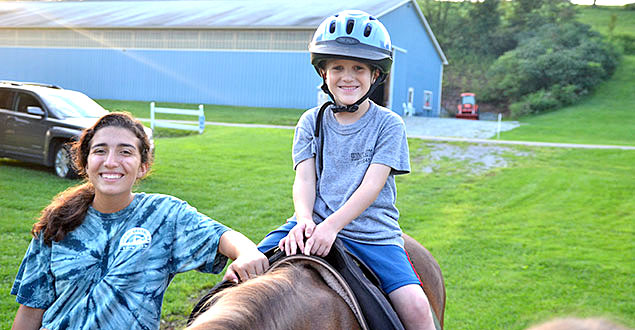 horse therapy photo