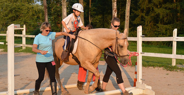 horse therapy photo